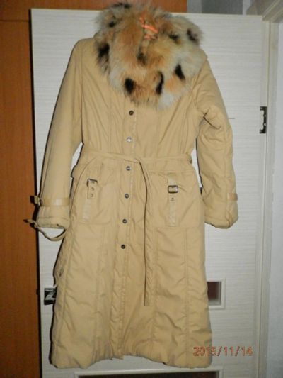 Лот: 6434285. Фото: 1. пальто на синтепоне с воротником... Верхняя одежда