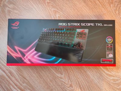 Лот: 17471463. Фото: 1. Клавиатура ASUS ROG Strix Scope... Клавиатуры и мыши