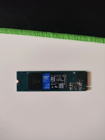 Лот: 25192853. Фото: 1. SSD 500Gb M.2 WD Blue SN570 NVMe... SSD-накопители