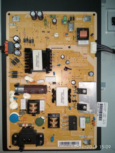 Лот: 13136188. Фото: 1. psu BN44-00852F tv Samsung UE40M5000... Запчасти для телевизоров, видеотехники, аудиотехники