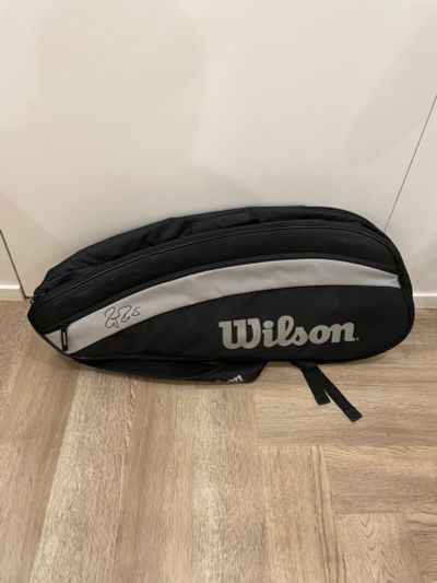 Лот: 19831365. Фото: 1. Сумка для теннисных ракеток Wilson... Мячи, ракетки, шайбы, клюшки