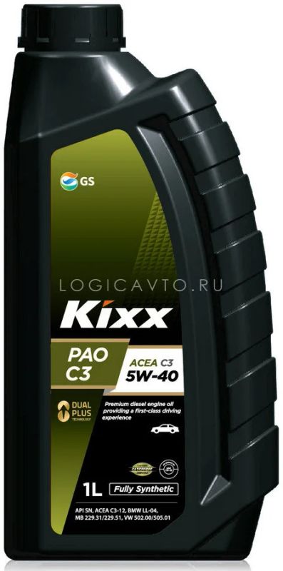 Лот: 12567446. Фото: 1. Kixx PAO, 5W-40, 1L. Масла, жидкости