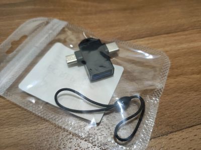 Лот: 19829033. Фото: 1. Переходник usb micro usb type... Дата-кабели, переходники