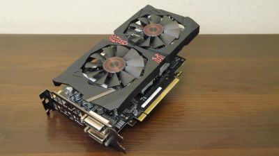 Лот: 16056831. Фото: 1. Asus Radeon R7 370 Strix OC 4Gb... Видеокарты