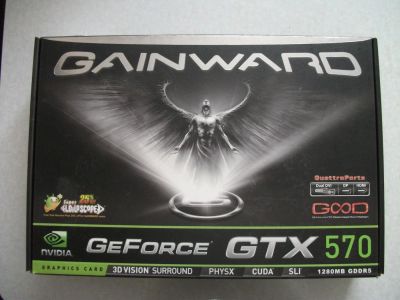 Лот: 8505358. Фото: 1. Gainward GeForce GTX 570. Видеокарты