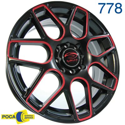 Лот: 3813399. Фото: 1. Диски новые Sakura Wheels. 181... Диски