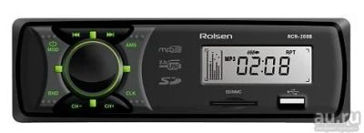 Лот: 8113667. Фото: 1. Автомагнитола Rolsen RCR-200G... Автомагнитолы