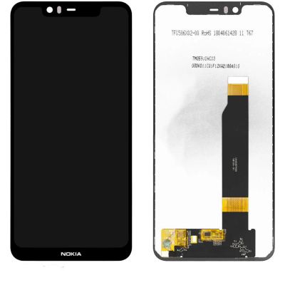 Лот: 13886410. Фото: 1. Дисплей Nokia 5.1 Plus в сборе... Дисплеи, дисплейные модули, тачскрины