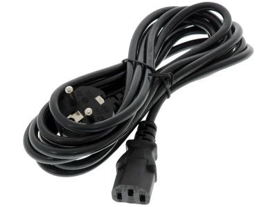 Лот: 3523600. Фото: 1. Сетевой шнур компьютер - розетка... Шлейфы, кабели, переходники