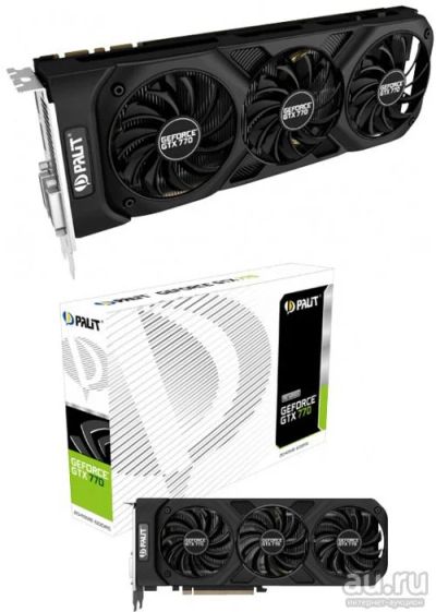 Лот: 8408017. Фото: 1. Видеокарта Palit Geforce GTX 770... Видеокарты