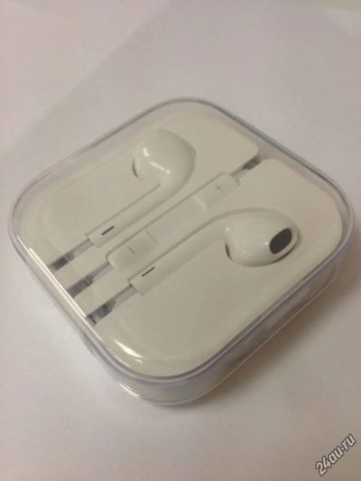 Лот: 5435306. Фото: 1. Наушники Apple EarPods новые оригинальные. Красноярск