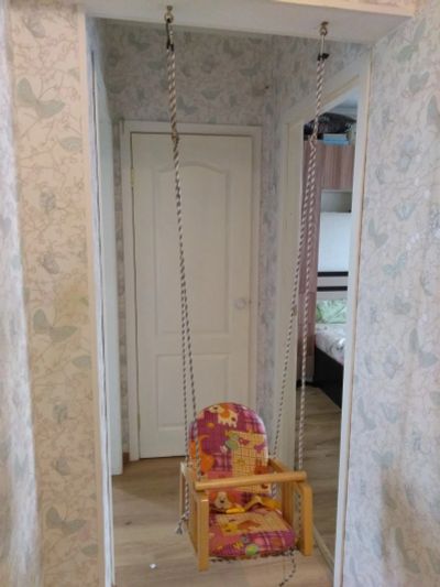 Лот: 18417315. Фото: 1. Качеля детская, подвесная. Ходунки, прыгунки, качели
