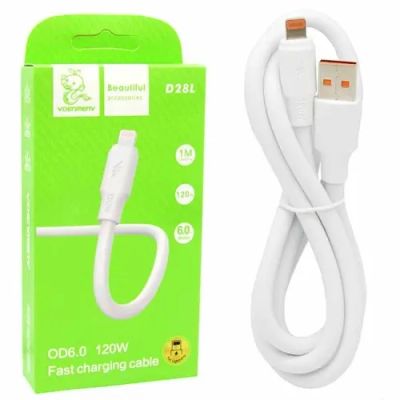 Лот: 19358466. Фото: 1. USB кабель Lightning Vdenmenv... Дата-кабели, переходники