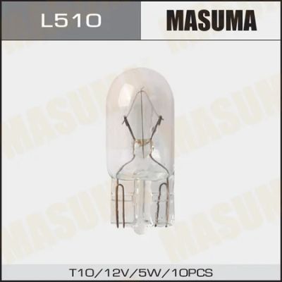 Лот: 18607300. Фото: 1. Лампа б ц masuma 12v 5w t10 (уп... Электрооборудование