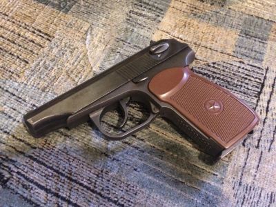 Лот: 8277564. Фото: 1. Пневматический пистолет мр654к... Пневматическое оружие