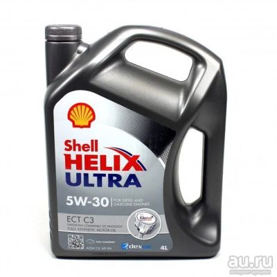 Лот: 9065274. Фото: 1. Shell Helix Ultra ECT C3 5W-30... Масла, жидкости