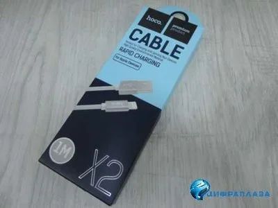 Лот: 13417069. Фото: 1. Кабель iPhone Lightning Hoco X2... Дата-кабели, переходники