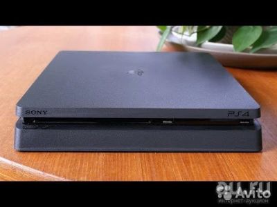 Лот: 12017475. Фото: 1. PlayStation 4 slim 500gb. Игровые приставки, консоли