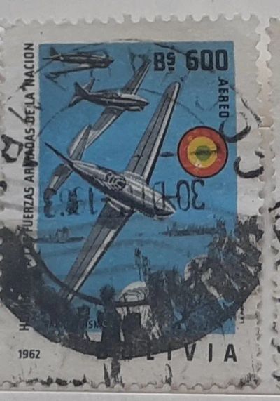 Лот: 25057504. Фото: 1. Марка. Перу. 1962 г. Марки