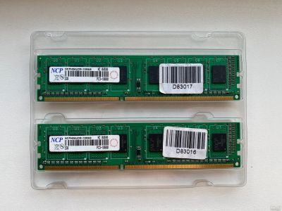 Лот: 17992175. Фото: 1. Комплект памяти: NCP 4GB DDR3... Оперативная память