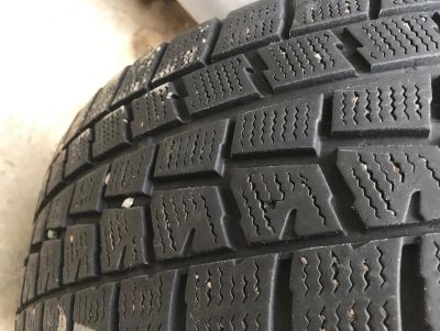 Лот: 14656205. Фото: 1. 2 шины 215/50 R17 Dunlop Winter... Шины
