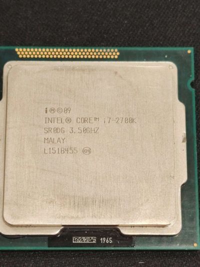 Лот: 23533697. Фото: 1. Процессор SR0DG Intel Core i7-2700K... Процессоры