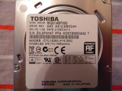 Лот: 6177845. Фото: 1. жесткий диск. Жёсткие диски (HDD)