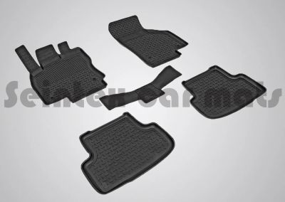 Лот: 7049064. Фото: 1. Audi A3 2012- Резиновые автоковрики... Чехлы, коврики, оплетки руля