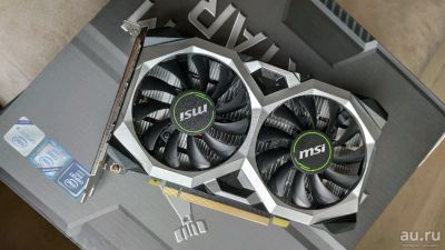 Лот: 17851966. Фото: 1. Видеокарта MSI GeForce GTX 1650... Видеокарты