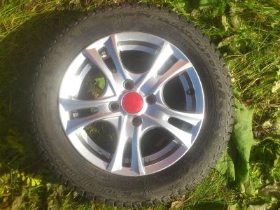 Лот: 3251127. Фото: 1. Диски Skad Лагуна 5,5х14, 4x100... Шины на дисках