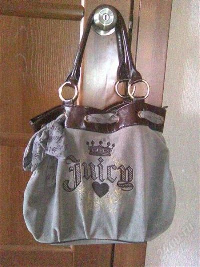 Лот: 1149775. Фото: 1. Сумка Juicy couture - дефект. Сумки