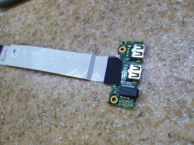 Лот: 17324868. Фото: 1. Плата USB+аудио + шлейф для ноутбука... Другое (комплектующие)