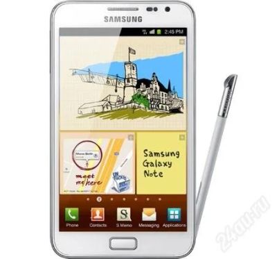 Лот: 2156533. Фото: 1. Samsung N7000 Galaxy Note White-новый... Смартфоны