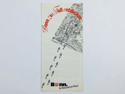 Лот: 23281065. Фото: 1. Bonn zu Fuss Entdecken (Откройте... Карты и путеводители