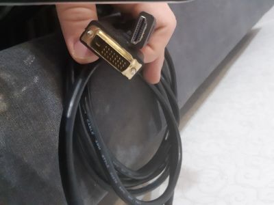 Лот: 16973435. Фото: 1. Кабель переходник HDMI - DVI. Шлейфы, кабели, переходники