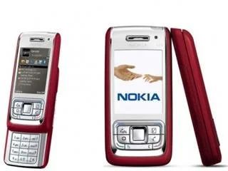 Лот: 168120. Фото: 1. Nokia e65 red Идеальное состояние... Смартфоны