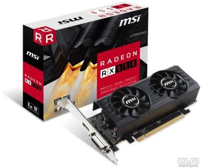 Лот: 12072447. Фото: 1. Видеокарта MSI radeon RX550. Видеокарты