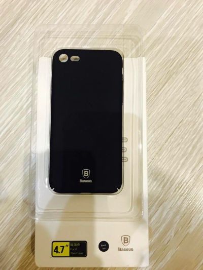 Лот: 10408099. Фото: 1. Чехол iPhone 7 Baseus матовый. Чехлы, бамперы