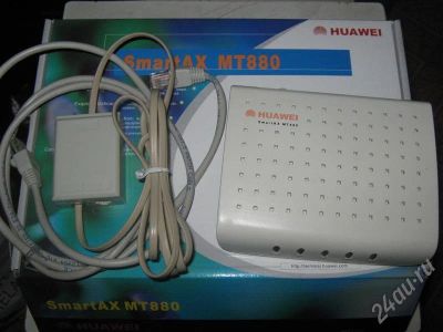 Лот: 384923. Фото: 1. ADSL Модем HUAWEI SmartAX MT880. Проводные модемы