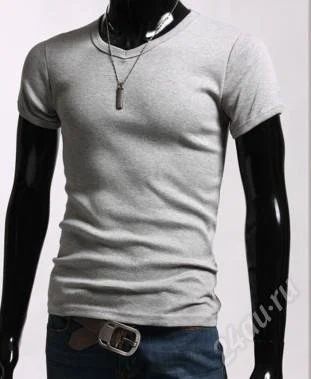 Лот: 1014510. Фото: 1. футболка серая. Футболки, поло