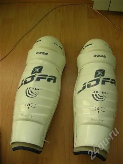 Лот: 285523. Фото: 1. Щитки хоккейные JOFA. Защита тела