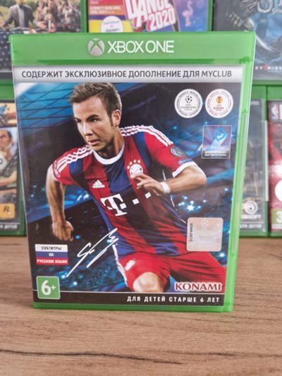 Лот: 25787833. Фото: 1. Игра Pro Evolution Soccer 2015... Игровые приставки, консоли