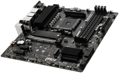 Лот: 19470145. Фото: 1. Материнская плата MSI B550M PRO-VDH... Материнские платы