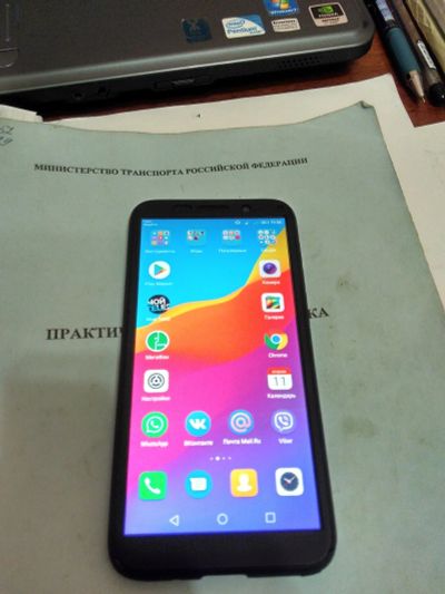 Лот: 12822945. Фото: 1. Honor 7A, huawei, хонор, онор... Смартфоны