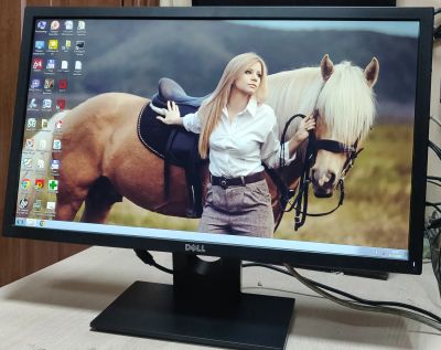 Лот: 20982238. Фото: 1. 23.8" ЖК монитор DELL E2417H/IPS... ЖК-мониторы