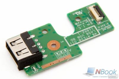 Лот: 8799555. Фото: 1. Плата usb на шлейфе для ноутбука... Платы расширения, контроллеры, доп. порты