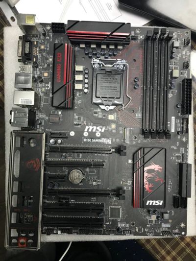 Лот: 10442397. Фото: 1. Материнская плата MSI B150 Gaming... Материнские платы