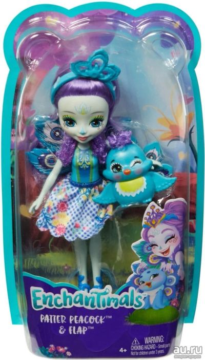 Лот: 15223280. Фото: 1. Игровой набор с куклой Enchantimals... Куклы и аксессуары