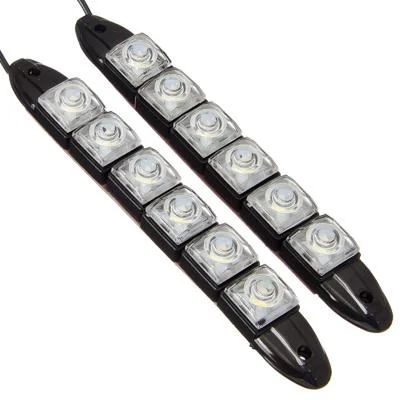 Лот: 10879733. Фото: 1. Дневные ходовые огни led 12v 155мм... Оптика и освещение