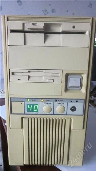 Лот: 2137489. Фото: 1. системный блок 386 или 486 в сборе... Компьютеры в сборе